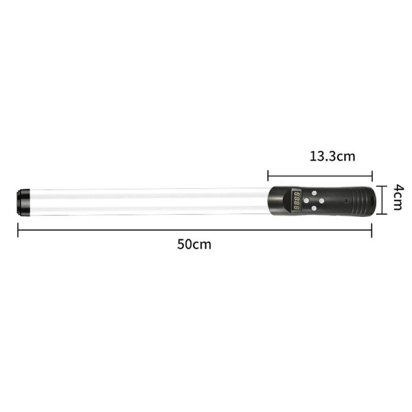 Rgb professionel håndholdt Fyld Light Stick Fotografering Live Atmosphere Fill Light