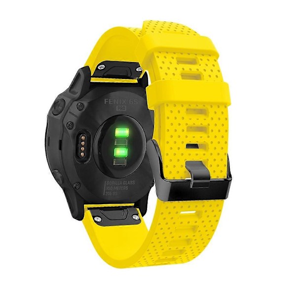 Silikon Smartwatch Udskiftningsrem til Garmin Fenix 6S