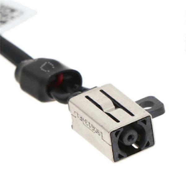 1 stk. DC Strømstik Opladningsport Socket til XPS 15 9550 9560 Computer Tilslutning og Konnektor Sort
