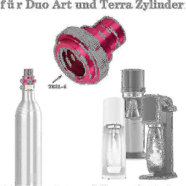 Quick Connect Co2 Adapter Kompatibel Sodastream Vandspreder Duo Art, Terra, Tr21-4 gx20241206321 12