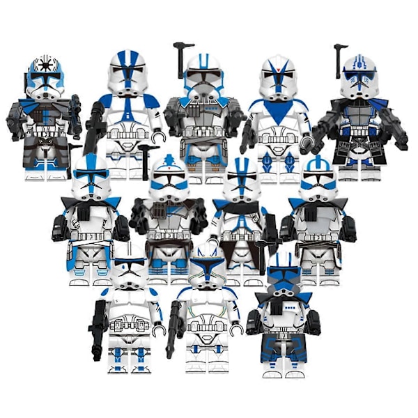 12 Pcs/Set 501st Legion ARC Troopers Minifigures Building Blocks Toys