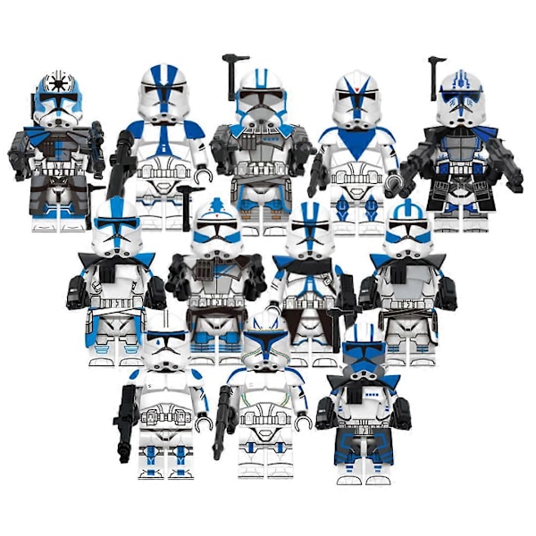 12 st/set 501:a Legionen ARC Troopers Minifigur Byggklossar Leksaker