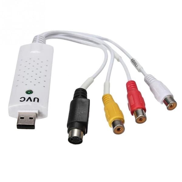 USB 2.0 Video Capture Adapter DC60 – digitaliser VHS til computer eller DVD