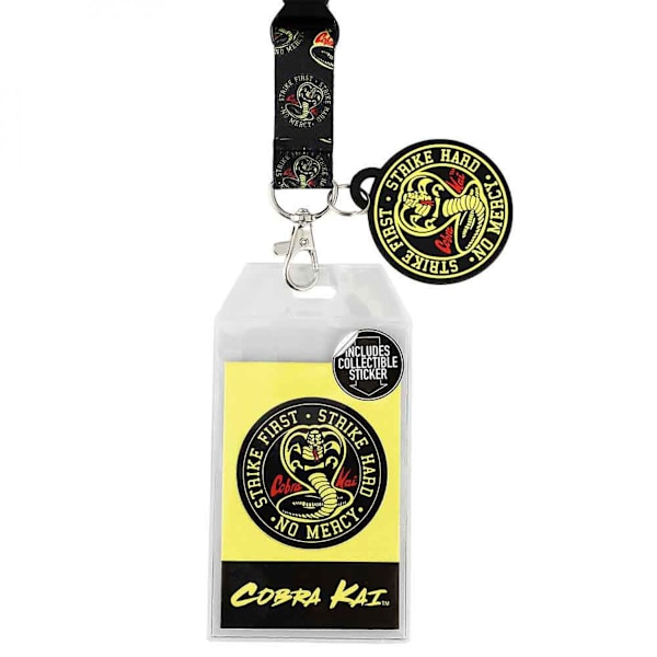 Cobra Kai Bite Like An Eagle All Over Print Lanyard