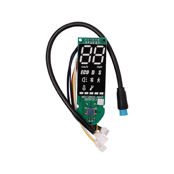 För No. 9 Elscooter MaxG30 Bluetooth Kontrollkort G30 Instrumentpanel 12