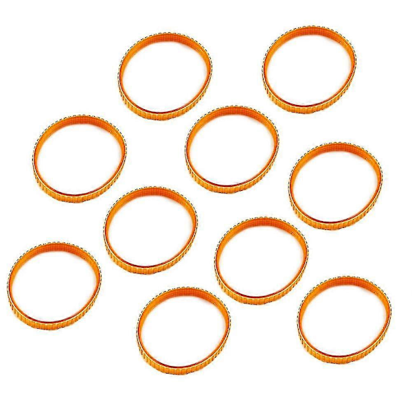 10st Ersättningsdrivremmar för hyvelmaskin till Makita Kp0800 1900b N1923bd Kp0810c Jikaix