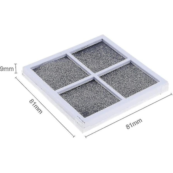 Luftfilter for LG Pure N Fresh Kjøleskap, 3 stk. Erstatningsfilter for frisk luft, for LG LT120F, LFX3
