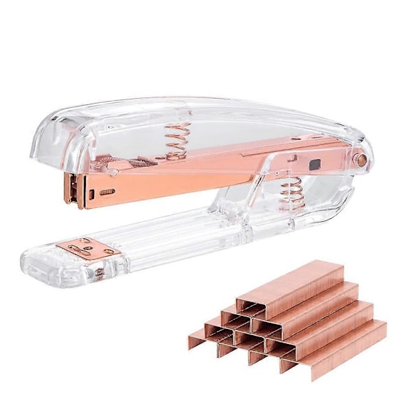 Manual Stapler with 1000Pcs , Small Stapler Manual Staplers Desk Accessories for Home, Office, Scho