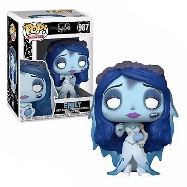 Funko Pop Zombie Bride Annabelle 469# Emily 987# The Nun 775# Vinyl Action Figur Collection Model Leksaker 469