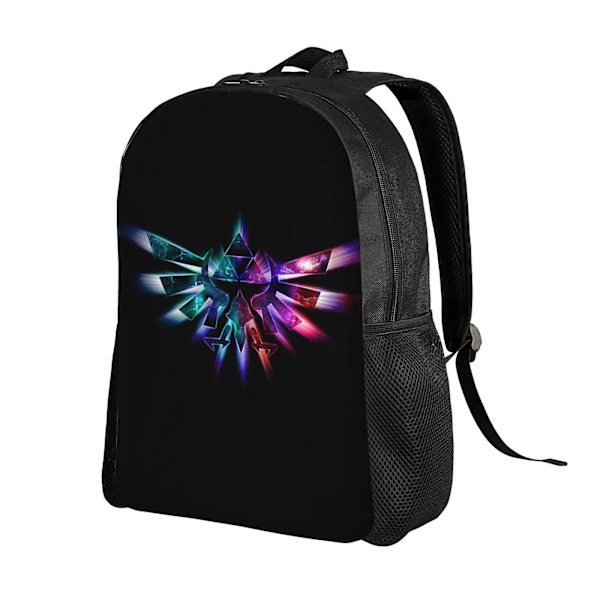 c50 The Legend Of Zelda Logo Ryggsäck Lätt Basic Unisex Daglig Ryggsäck Skola Ryggsäck Väska Resväska För Vuxna Tonåringar Barn deat50