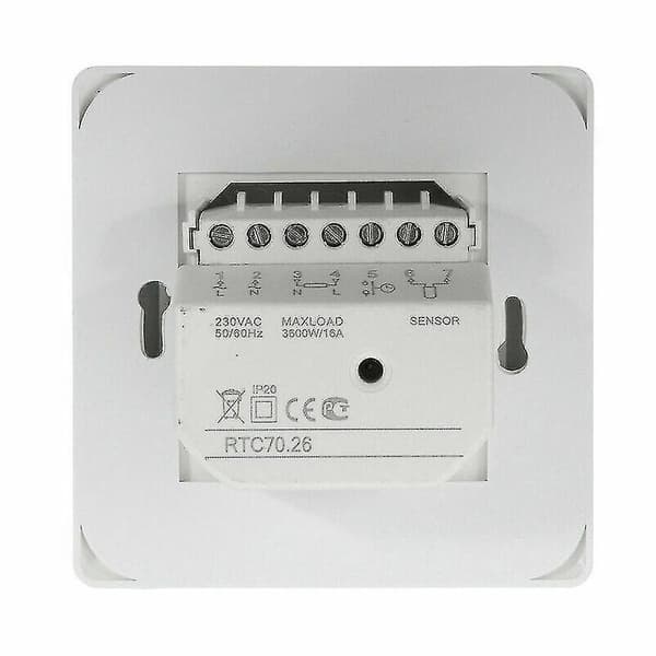 Elektrisk Gulvvarme Termostat Temperaturstyring