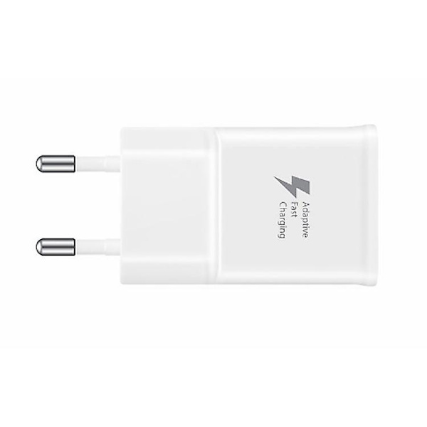 Samsung EP-TA200EWE Snabbladdningsadapter 2A, USB + USB-C-kabel i vitt