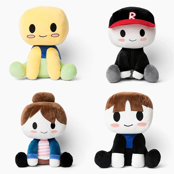 20cm tegneseriefigur dukke søt anime spillfigur dukke plysj myke dekorasjonsfotorekvisitter Blox Bu
