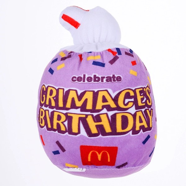 28cm The Grimace Shake Plush Lekefigur Tegneserie Spill Figur Duk Myk Stoppet Plush Dyr Grimace Leke Flott Bursdag Jul Gave