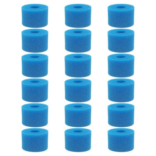 18 stk. Genanvendelige Vaskbare Skum Spa-filtre af Type S1 til Pure Spa