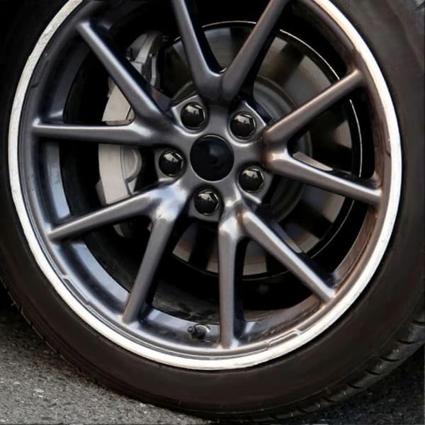 4 st Navkapslar med 20 st Hjullåsmutter Skydd Passar Tesla Model 3/Model Y/Model S/Model X