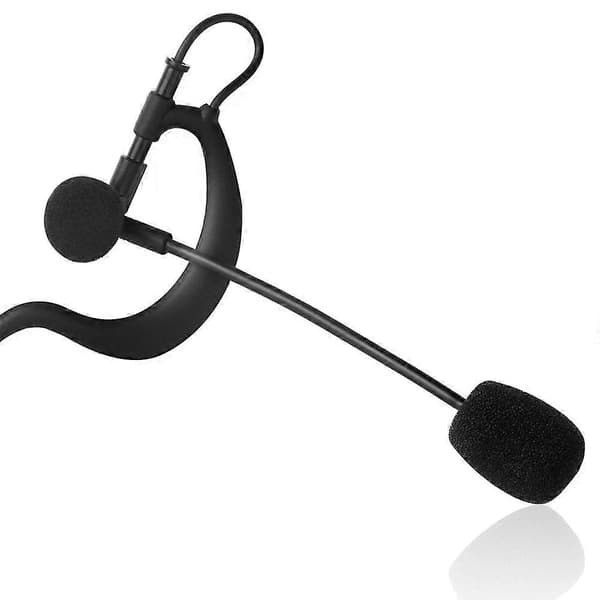 Vnetphone 3,5 mm dommerheadset ørekrok intercom-hodetelefoner for V4 V6