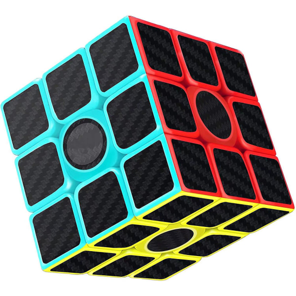 Magic Cube, 3x3x3 Speed ​​??Easy Spin Smooth Magic Speed ​​??Kuutio aivoharjoittelupeliin tai lomalle