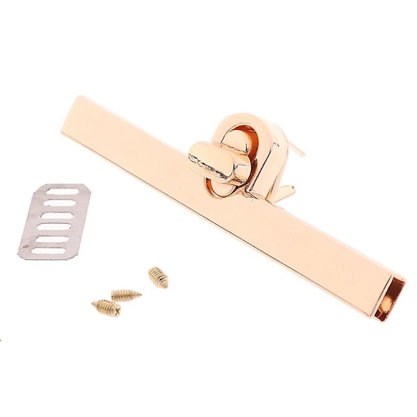 Metallås Vridlås Twist Lock För DIY Handväska Plånbok Lås Omkopplare Beslag