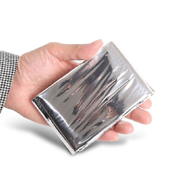210cm*130cm 2-pack - Överlevnadsfilt Nödfilt - Vindtät & Lättvikt Filt
