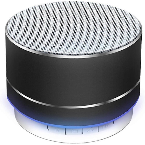Bärbar Bluetooth-högtalare, Bluetooth-högtalare med LED-lampor, Trådlös högtalare