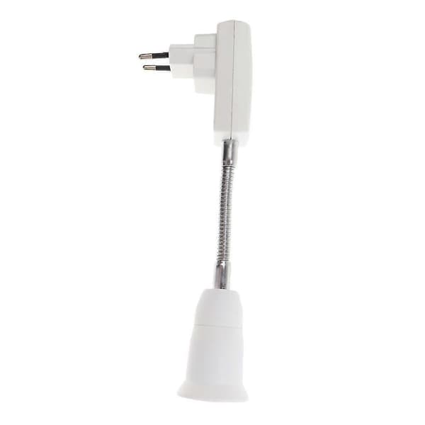 E27 Sokkel Splitter Universal Lampeholder Konverter Adapter EU Plugg