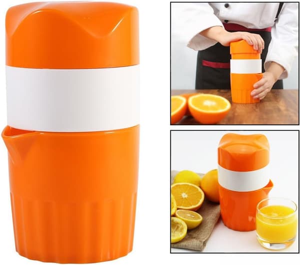 Manuell plastpresse for sitroner og appelsiner