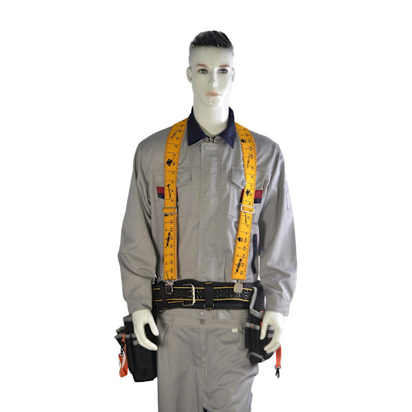 Heavy Duty Seler Arbejdsværktøjsbælte Suspenders Med Stærke Clips Justerbare Remme X Form Komfortable Seler Til Mænd Kvinder Hardware Værktøjer Værktøjsbælte