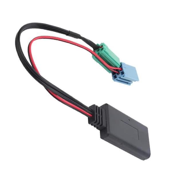 Auto Audio Adapter Mini ISO 6Pin 8Pin Stik Bluetooth 5.0 AUX Kabel til Renault Clio / Espace /
