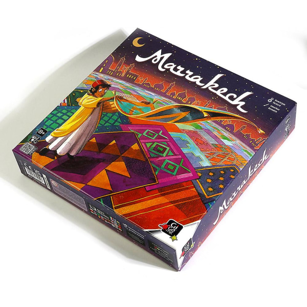 Dww-matta Merchant Board Game Card Marrakech Marrakech Land Grab Desktop Förälder-barn Brädspelskort