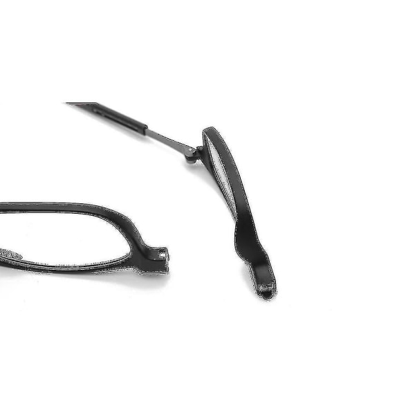 Läsglasögon Högkvalitativa Tr Magnetic Absorption Hanging Neck Funky Readers Glasögon 2.75 Magnification Grey