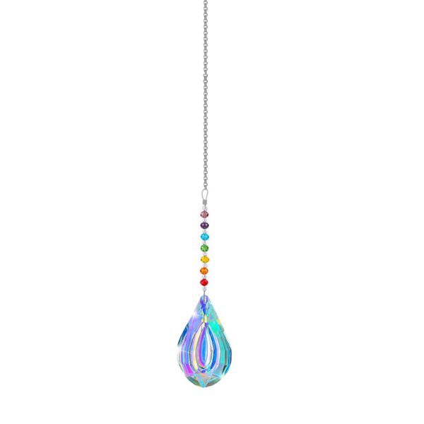 Ripustettava pallo, chakra prisma pallo feng shui koriste, sateenkaari style4