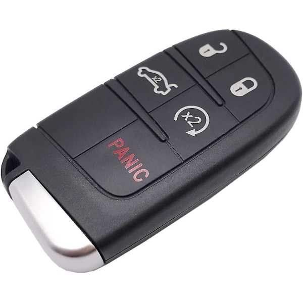 5 painikkeen älykäs avaimenperän korvaava kaukosäädin Jeep Grand Cherokee Dodge Challenger Charger Dart Durango Journey Chrysler 300 Keless Entry Key Fob