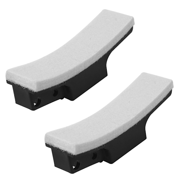 2X Treningsykkel Bremsesko Hårete Pute for Spinning Sykkel Bremsesko Sykkel Bremsesett Erstatning Par