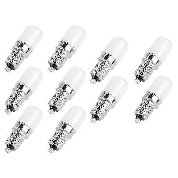 10 stk. E14 AC 230V LED Kertepære Udskiftningsdele
