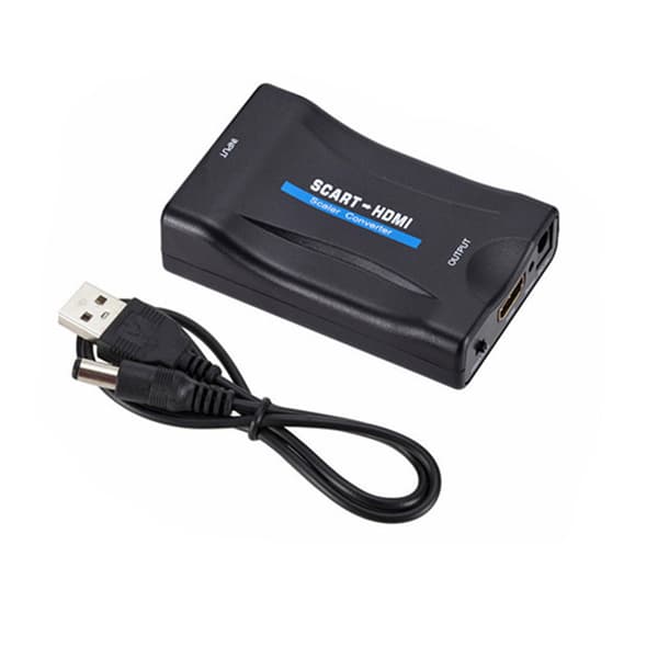 Scart til HDMI-omformer