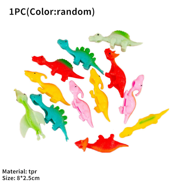 Dinosaurie Gummiflygleksaker Dinosaurie Fingerleksaker Katapultleksaker Roliga Gummiflingleksaker Stretchigt Spel För Dinosaurie Fest Skol Aktiviteter Fidgets 24069