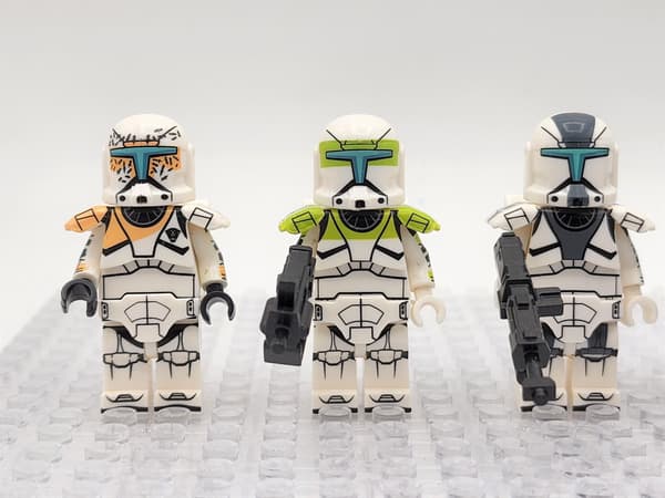 Star Wars Clone Commandos Delta Squad Assortment 13 Byggeklodser Legetøj