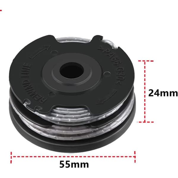 Bosch F016800351 Påfyll og integrert 6m lang spole med 1,65mm diameter tråd for gresstrimmere