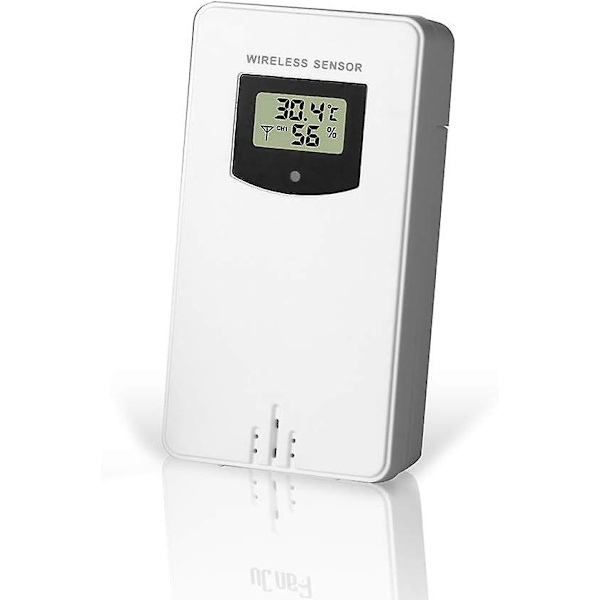 Værstasjon Tilbehør, Trådløs Sensor Sonden Temperaturmåler Utendørs Erstatning Sensor