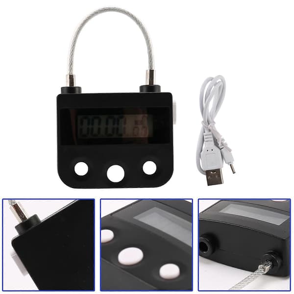 Tidslås Elektronisk Timer Lås Husholdnings Midlertidig Lås Tidslås Elektronisk Lås Nedtælling