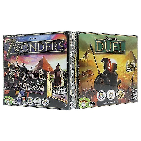 Julefest 7 Wonders Seven Wonders Voksen Showdown Casual Party Strategi Brettspill Kort