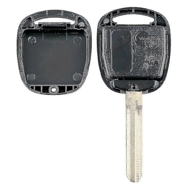 Smart fjärrnyckel för bil, 2 knappar, 4c-chip, bilnyckelbricka passande för Corolla 2001-2007 304mhz