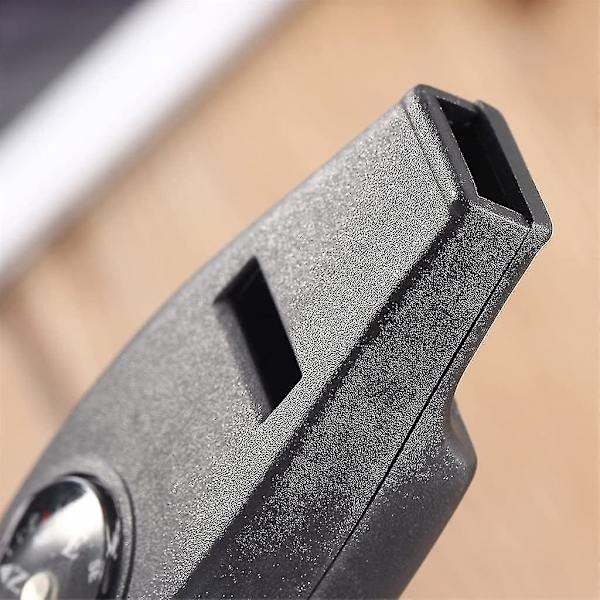 Multifunktionell visselpipa kompass termometer förstoringsglas nyckelring nödöverlevnadssatser utomhus resor camping vandring