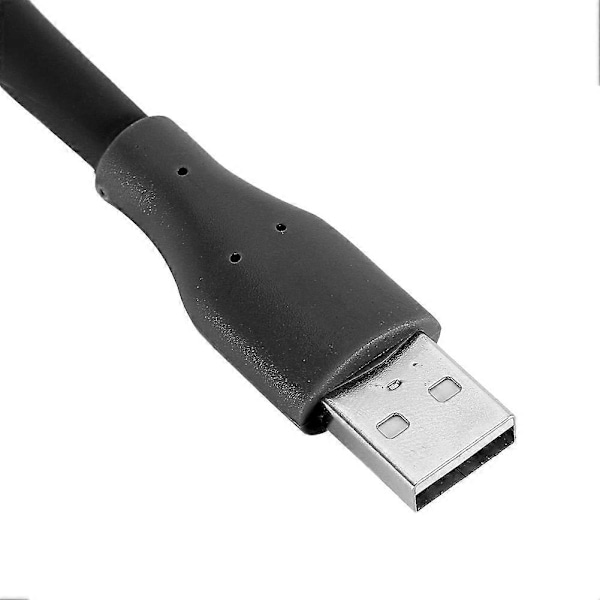 Flexibel Ljusstark USB Bordslampa Lätt Mini LED Skrivbordslampa för Laptop Desktop PC Svart