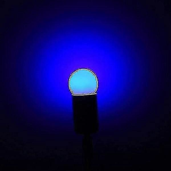 20-pack Färgade Glödlampor LED 2W E27 G45 Belysningslampor, LED Färgade Golfboll Glödlampa, Blandade Färger 45mm X 68mm