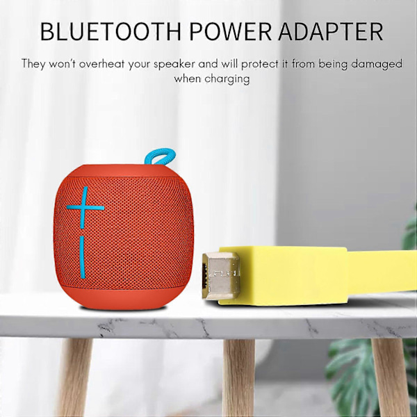 USB Hurtigopladningskabel Oplader Adapter til UE BOOM 2 /UE MEGABOOM /UE /UE ROLL 2 Bluetooth Højttaler