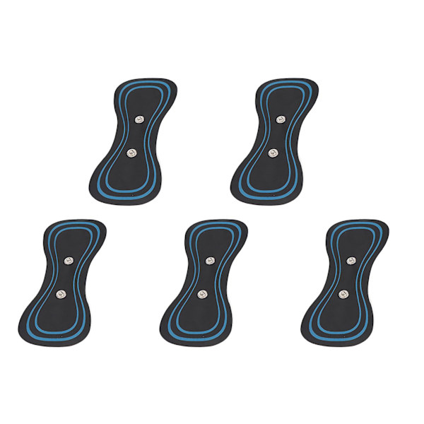 5 st Cervical Massage Pad Mini Bärbar Elektrisk Massagerplåster För Nacke Axel Spondylos (endast Pads)