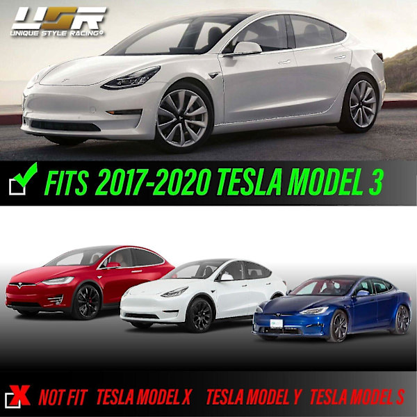 Solskärmsskydd Solskärm Oe Ersättningsklämmor Reparation 2017-2020 Tesla Model 3 Kit Kit