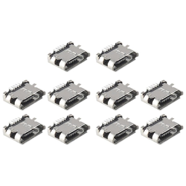 10 kpl Varaosat Tyyppi B Micro USB Naarasliitin Porttipistoke